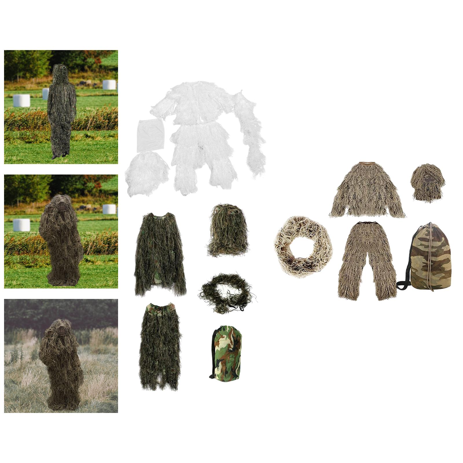 Kids Ghillie Suit Apparel Fanc – Outdoor Hunting Outfit recenzja i cena