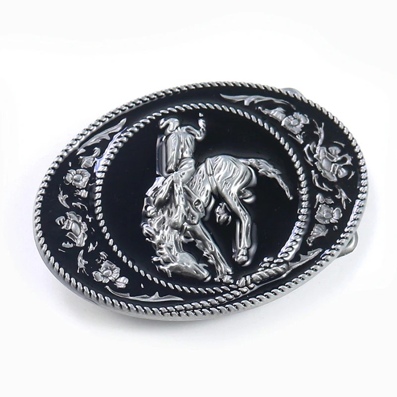 Black Ellipse Belt Buckle Stai – Hunting Outdoor Decor recenzja i cena