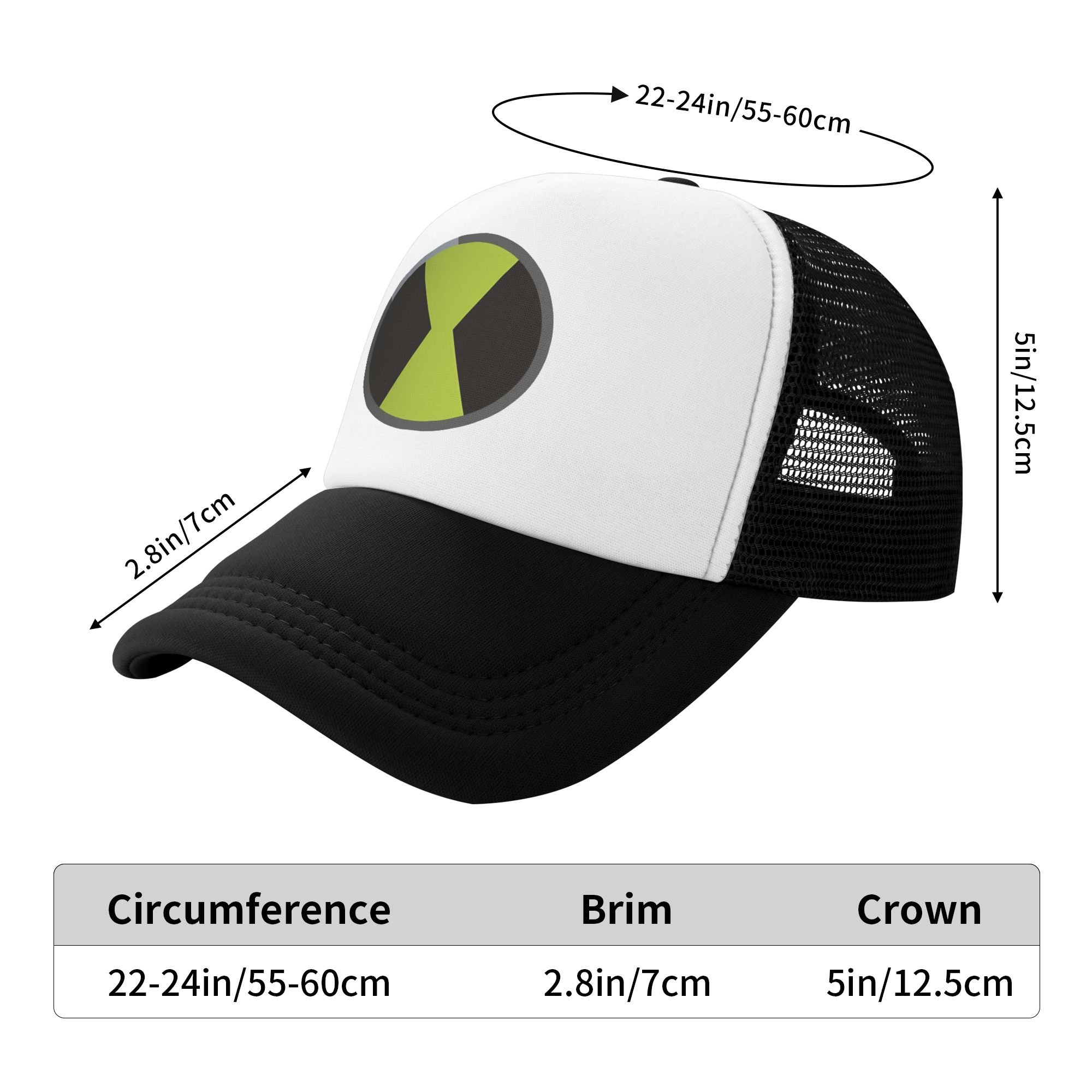 Summer Sun Hats Omnitrix Logo  – Outdoor Hunting Logo recenzja i cena