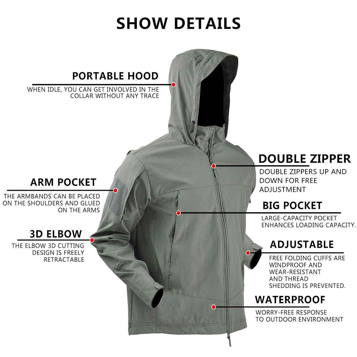 Tactical Jackets Hunting Outfi – Outdoor Hunting Outfit recenzja i cena