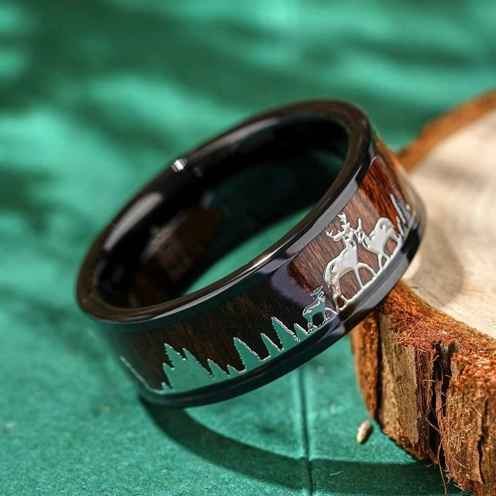 Fashion 8mm Koa Wood Inlay Dee – Wildman Hunting & Outdoor Robertson Photos recenzja i cena
