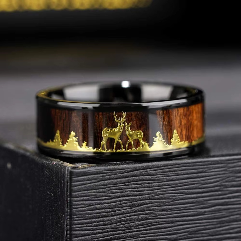 Fashion 8mm Koa Wood Inlay Dee – Wildman Hunting & Outdoor Robertson Photos recenzja i cena