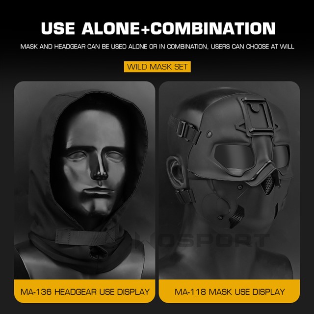 Wild Mask Set Tactical Equipme – Wildman Hunting & Outdoor Robertson Photos recenzja i cena